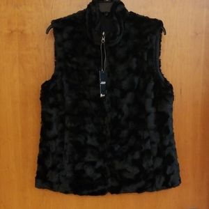 Reversible Womens fur vest